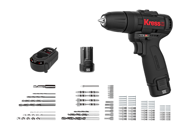 Kress 12V10mm Brushless Impact Drill KU362