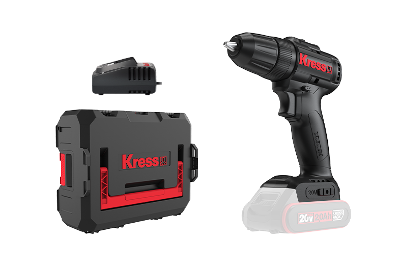 Kress 20V 10mm 50Nm Brushless Drill Driver Skin Tool KU211.91