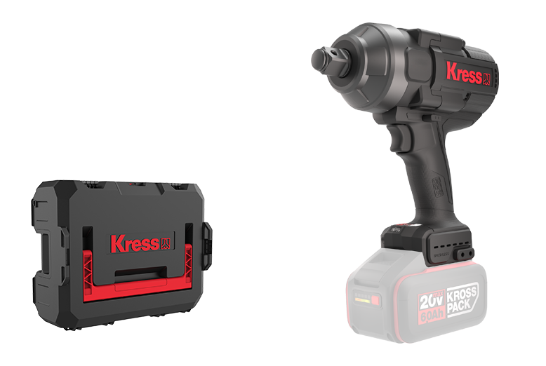 Kress 20V Cordless Brushless ½” 1300Nm 4-Mode Impact Wrench KUB33.91